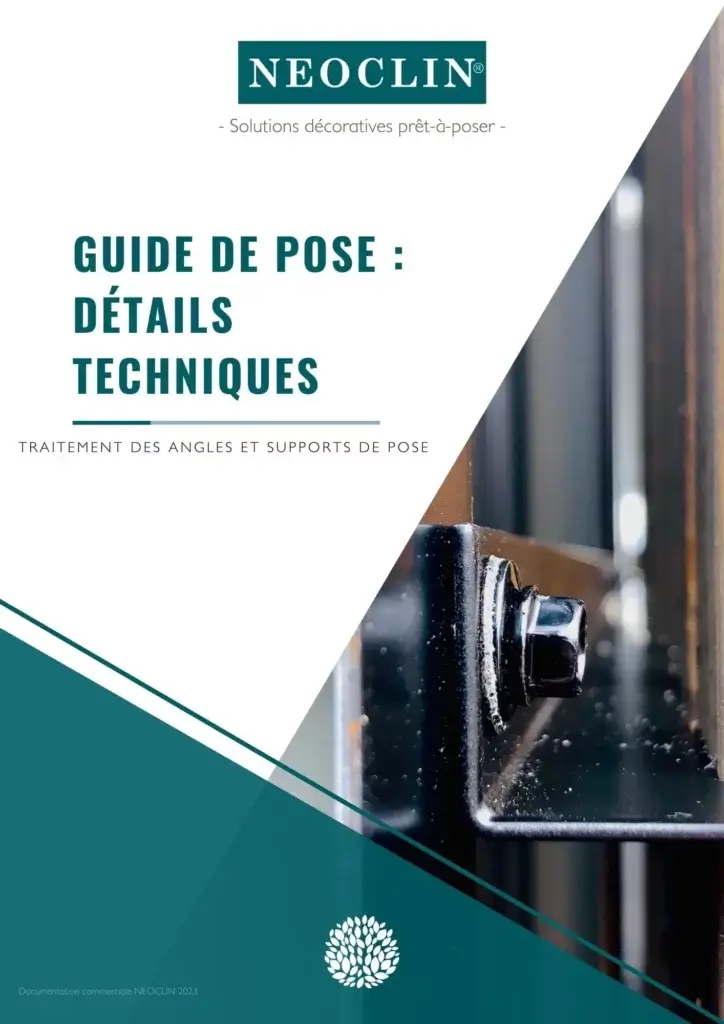 Guide de détail de pose NEOCLIN habillage de façade claire-voie bois